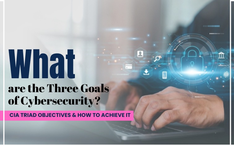 what are the three goals of cybersecurity cia triad confidentiality integrity availability
