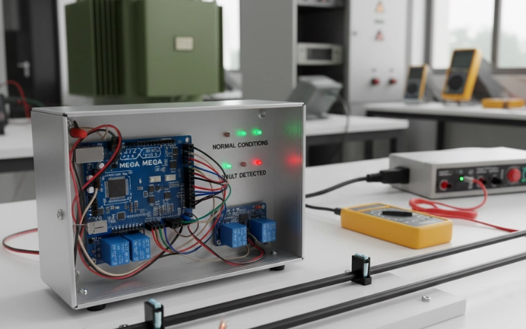 fault-detection-power-lines-system | Mahalakhsmi Tech Cmapus