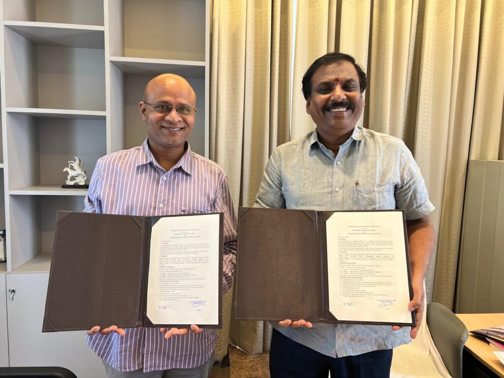 mr ravi and mr karthik-ganesh durai signs mou for quantum computing and emerging technologies