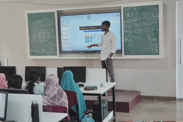 report on quantim master cumputer class