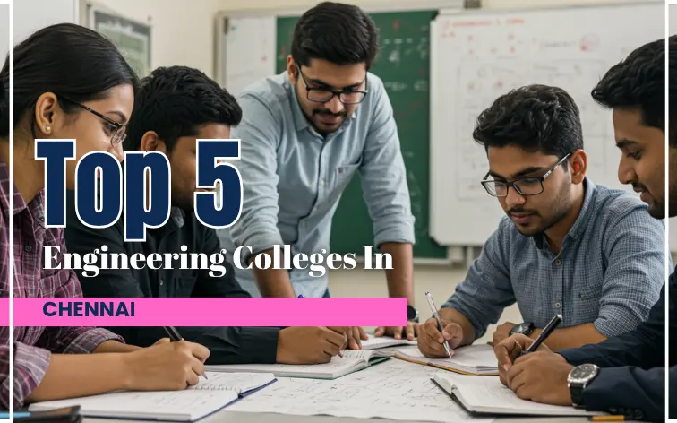 list of the top 5 engineering colleges in chennai