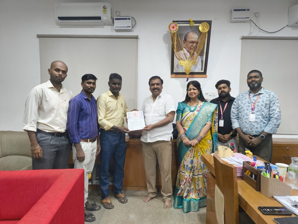 Mahalakshmi Tech Campus and Retech Group representatives at the MoU signing ceremony on 29 October 2026