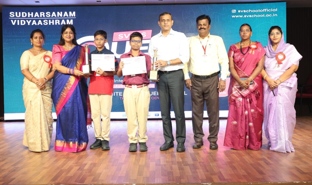 SV MS QUEST 26 at Sudharsanam Vidyaashram with Chief Guest Prof. Dr. Ushaa Eswaran